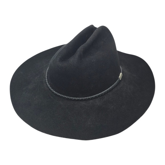 Resistol Other - Resistol Cowboy Hat Size 7 1/2 Western XX Premium Wool Black Self Conforming